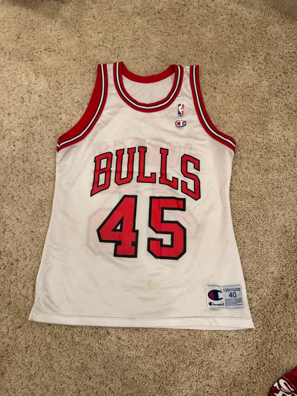 Authentic 1990’s Michael Jordan #45 Champion jersey
